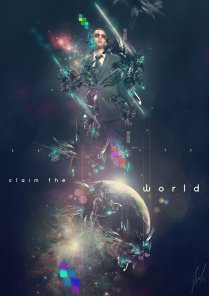 Create an Abstract Space Artwork in Photoshop & Maya