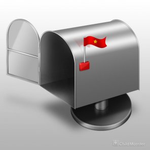 Create mail box with flag icon in photoshop