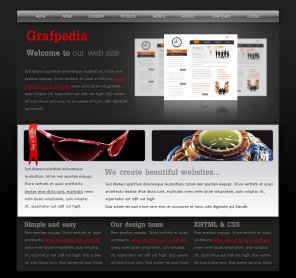 Create an Awesome Black Portfolio Layout