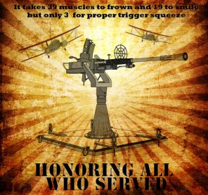 Old Style Grunge Military Poster