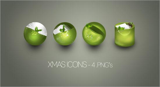 Showcase of 50+ Amazing Christmas Tutorials, Templates, Icons and etc 8