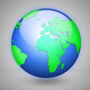 How to Draw Globe Icon Using Photoshop