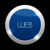 Blue Web Button (Video Tutorial)