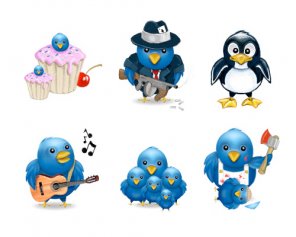 100 Communications Templates, Twitter and Social Media Icons