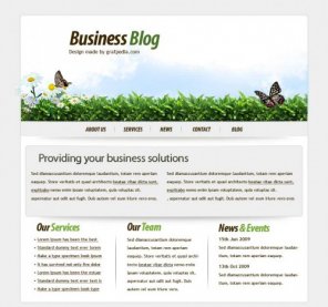 Design a Creative Clean Blog Theme in Photoshop