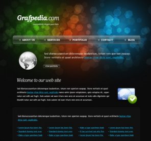 Design an awesome colorful layout