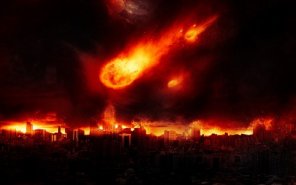 Create dramatic meteor and burning city effect in photoshop