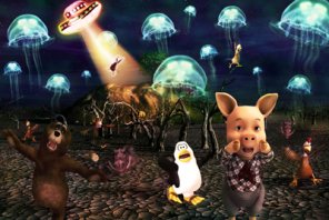 Jellyfish Invasion - Photo Manipulation