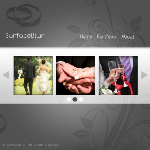 Sleek and Modern Wedding Photography Web Template Tutorial