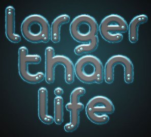 Futuristic Text Effect