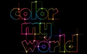 Colorful Light Text Effect