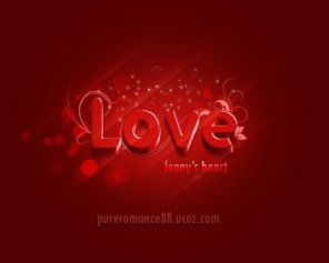 Sweet Red 3D Love Text Effect