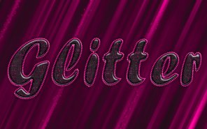 Glittering Text Effect