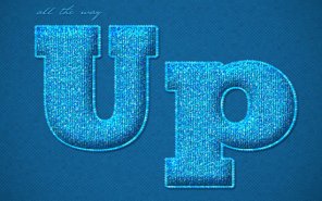 Dazzling Woven Text Effect