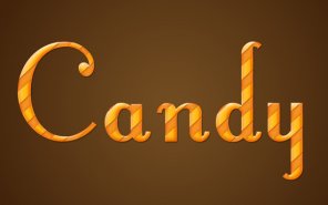 Glossy Candy Text Effect