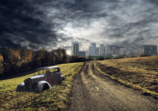 Urban Wasteland Photo Manipulation 6