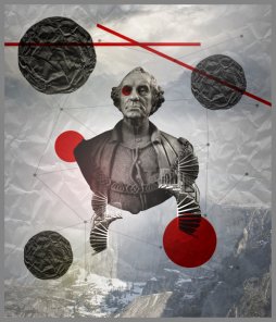 Create a Striking Collage Fusing Ancient and Modern