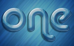 Glossy Futuristic Text Effect