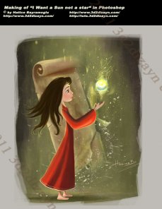 Making of "I Want a Sun not a Star"