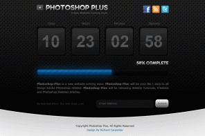 Sleek Coming Soon Page Design