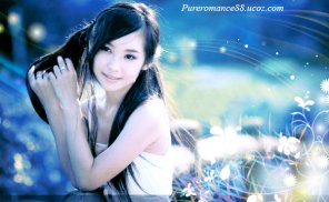 Romantic Blue Background