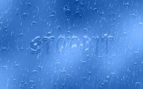 How to create a Rainy Text Effect in Photoshop