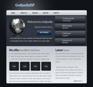 Create a communication layout in Photoshop