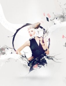 Design Abstract Human Manipulation with Milk/Liquid Texture in Photoshop