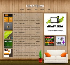 Create a Photorealistic Web Layout CSS/XHTML Available