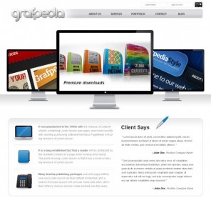 Create an Apple Inpired Website Layout in Photoshop