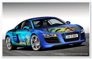 Stylish Look for Your Car by Using Photoshop