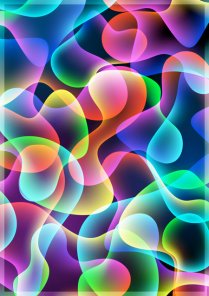 Create a vibrant abstract vector design illustrator