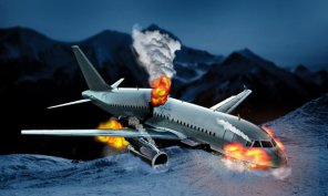 Learn How to Create a Plane Crash in Photoshop