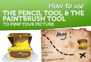 How to Use The Pencil Tool and The Paintbrush Tool to Pimp Your Picture