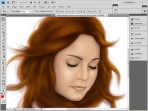 Photoshop digital painting tutorial melodic part1