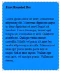CSS Rounded Corners Dreamweaver