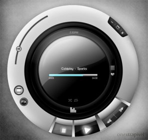 How To Create a Clean and Futuristic Media Player Skin