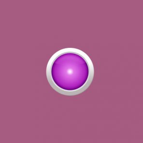 Glossy Orbit Style Button