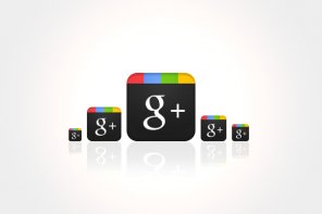 Design a Sleek Google+ Icon