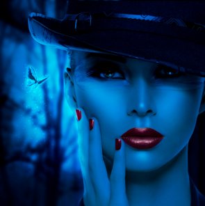 Create a Dark and Mysterious Fantasy Portrait