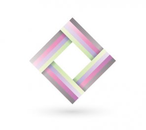 How to create a colorful logo style ribbon graphic