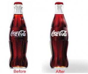 Create Colorful Coca Cola Bottle Using Adobe Illustrator
