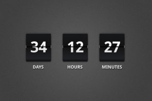 How to Design a Flip-Clock Countdown in Photoshop