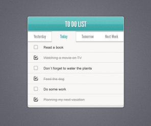 Design a Gorgeous ToDo List Application in Photoshop