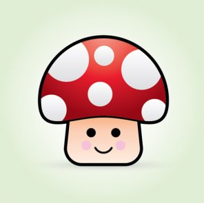 How To Create a Cute Vector Mushroom Character