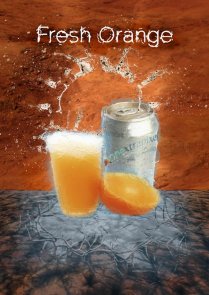 Creating a Juice Ad Poster