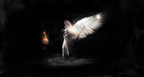 Create a Dark Angelic Figure with Magic Fire Orb Effect in Photoshop