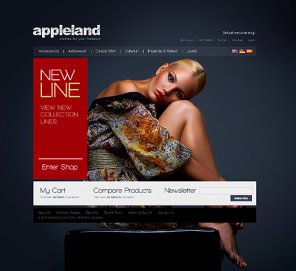 Awesome Fashion Set of Templates and Web Design