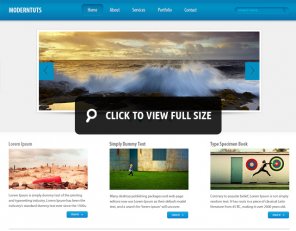 Create Clean Portfolio Layout