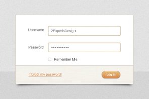How to Design a Clean and Beautiful Login Form in Photoshop
